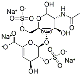 ALPHA-DELTAUA-2S-[1->4]-GLCNAC-6S 结构式