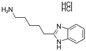 5-(1H-BENZOIMIDAZOL-2-YL)-PENTYLAMINE DIHYDROCHLORIDE 结构式