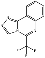 5-(TRIFLUOROMETHYL)[1,2,4]TRIAZOLO[4,3-C]QUINAZOLINE 结构式