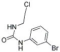 N-(3-BROMOPHENYL)-N'-(2-CHLOROETHYL)UREA 结构式