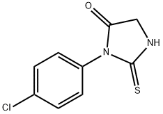 1-(4-氯苯基)-2-硫烷基-4,5-二氢-1H-咪唑-5-酮 结构式