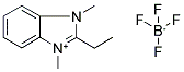 2-ETHYL-1,3-DIMETHYL-3H-BENZO[D]IMIDAZOL-1-IUM TETRAFLUOROBORATE 结构式