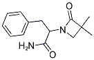 2-(3,3-DIMETHYL-2-OXO-1-AZETANYL)-3-PHENYLPROPANAMIDE 结构式