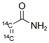 ACRYLAMIDE, [2,3-14C] 结构式