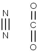 CARBON DIOXIDE-NITROGEN 结构式