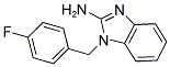 1-(4-甲基氟苯基)-2-氨基苯并咪唑 结构式
