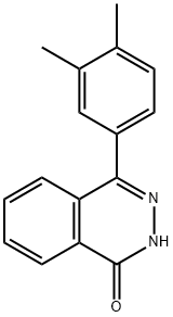 4-(3,4-DIMETHYLPHENYL)PHTHALAZIN-1(2H)-ONE 结构式