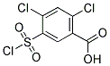 2,4-DICHLORO-5-CHLOROSULFONYL-BENZOIC ACID 结构式