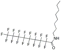 HEPTADECAFLUORONONANOIC ACID OCTYLAMIDE 结构式