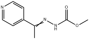 METHYL 2-[1-(4-PYRIDINYL)ETHYLIDENE]-1-HYDRAZINECARBOXYLATE 结构式