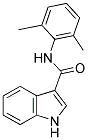 N-(2,6-DIMETHYLPHENYL)-1H-INDOLE-3-CARBOXAMIDE 结构式