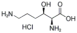 DL-ALLO-HYDROXYLYSINE HYDROCHLORIDE 结构式