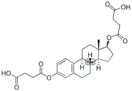 1,3,5(10)-ESTRATRIEN-3,17-BETA-DIOL DIHEMSUCCINATE 结构式