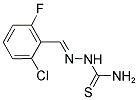 AMINO((1-AZA-2-(6-CHLORO-2-FLUOROPHENYL)VINYL)AMINO)METHANE-1-THIONE 结构式