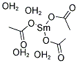 SAMARIUM(III) ACETATE TETRAHYDRATE 结构式
