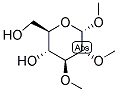 1,2,3-TRI-O-METHYL-A-D-GLUCOPYRANOSE 结构式