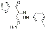 3-(2-FURYL)-2-[2-(3-METHYLPHENYL)HYDRAZONO]-3-OXOPROPANAL HYDRAZONE 结构式