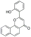 2'-HYDROXY-ALPHA-NAPHTHOFLAVONE 结构式