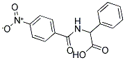 ((4-NITROBENZOYL)AMINO)(PHENYL)ACETIC ACID 结构式