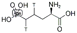 D(-)-2-AMINO-5-PHOSPHONO-PENTANOIC ACID, [4,5-3H] 结构式