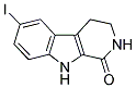 6-Iodo-2,3,4,9-tetrahydro-β-carbolin-1-one 结构式