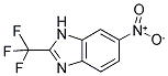 6-NITRO-2-TRIFLUOROMETHYL-1H-BENZOIMIDAZOLE 结构式