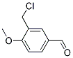 3-CHLOROMETHYL-4-METHOXY-BENZALDEHYDE 结构式