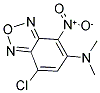 (7-CHLORO-4-NITRO-BENZO[1,2,5]OXADIAZOL-5-YL)-DIMETHYL-AMINE 结构式