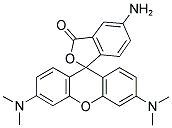 5(6)-Amino TMR 结构式