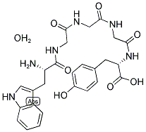 L-TRP-GLY-GLY-GLY-TYR H2O 结构式