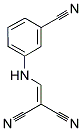 3-((2,2-DICYANOVINYL)AMINO)BENZENECARBONITRILE 结构式