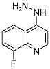 8-FLUORO-4-HYDRAZINOQUINOLINE 结构式