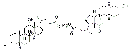 5BETA-CHOLANIC ACID-3ALPHA,12ALPHA-DIOL MAGNESIUM SALT 结构式