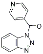 1-(4-PYRIDYLCARBONYL)BENZOTRIAZOLE 结构式