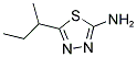 5-SEC-BUTYL-[1,3,4]THIADIAZOL-2-YLAMINE 结构式