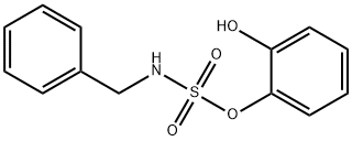 N-BENZYL(2-HYDROXYPHENYL)SULFAMATE 结构式