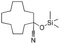 1-[(1,1,1-TRIMETHYLSILYL)OXY]CYCLODODECANE-1-CARBONITRILE 结构式