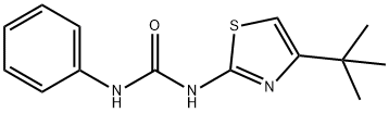 N-[4-(TERT-BUTYL)-1,3-THIAZOL-2-YL]-N'-PHENYLUREA 结构式