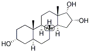 5-alpha-Androstan-3-alpha, 16-alpha, 17-alpha-triol 结构式