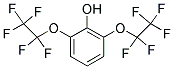 2,6-Di(1,1,2,2,2-pentafluoroethoxy)phenol 结构式