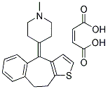 PIZOTIFEN MALEATE 结构式