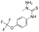 2-METHYL-4-(4-(TRIFLUOROMETHOXY)PHENYL)THIOSEMICARBAZIDE 结构式