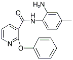 N-(2-AMINO-4-METHYLPHENYL)(2-PHENOXY(3-PYRIDYL))FORMAMIDE 结构式