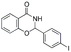 2-(4-IODO-PHENYL)-2,3-DIHYDRO-BENZO[E][1,3]-OXAZIN-4-ONE 结构式