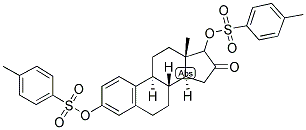 1,3,5(10)-Estratrien-3,17beta-diol-16-one 3,17-ditosylate 结构式