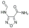 4-(FORMYLAMINO)-1,2,5-OXADIAZOLE-3-CARBOXAMIDE 结构式