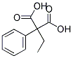 2-ETHYL-2-PHENYLMALONIC ACID 结构式