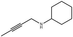 N-(丁-2-炔-1-基)环己胺 结构式