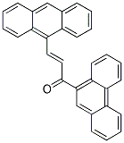 3-(9-ANTHRYL)-1-(9-PHENANTHRYL)PROP-2-EN-1-ONE 结构式