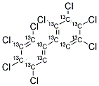 13C12-2,2',3,3'4,4',5,5'-OCTACHLOROBIPHENYL 结构式